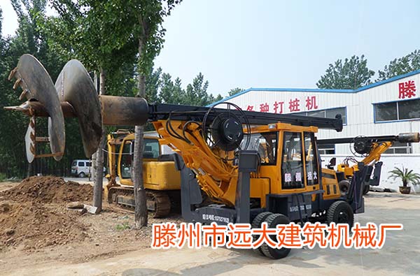 滕州香蕉成人免费看片视频APP下载小型旋挖機施工中